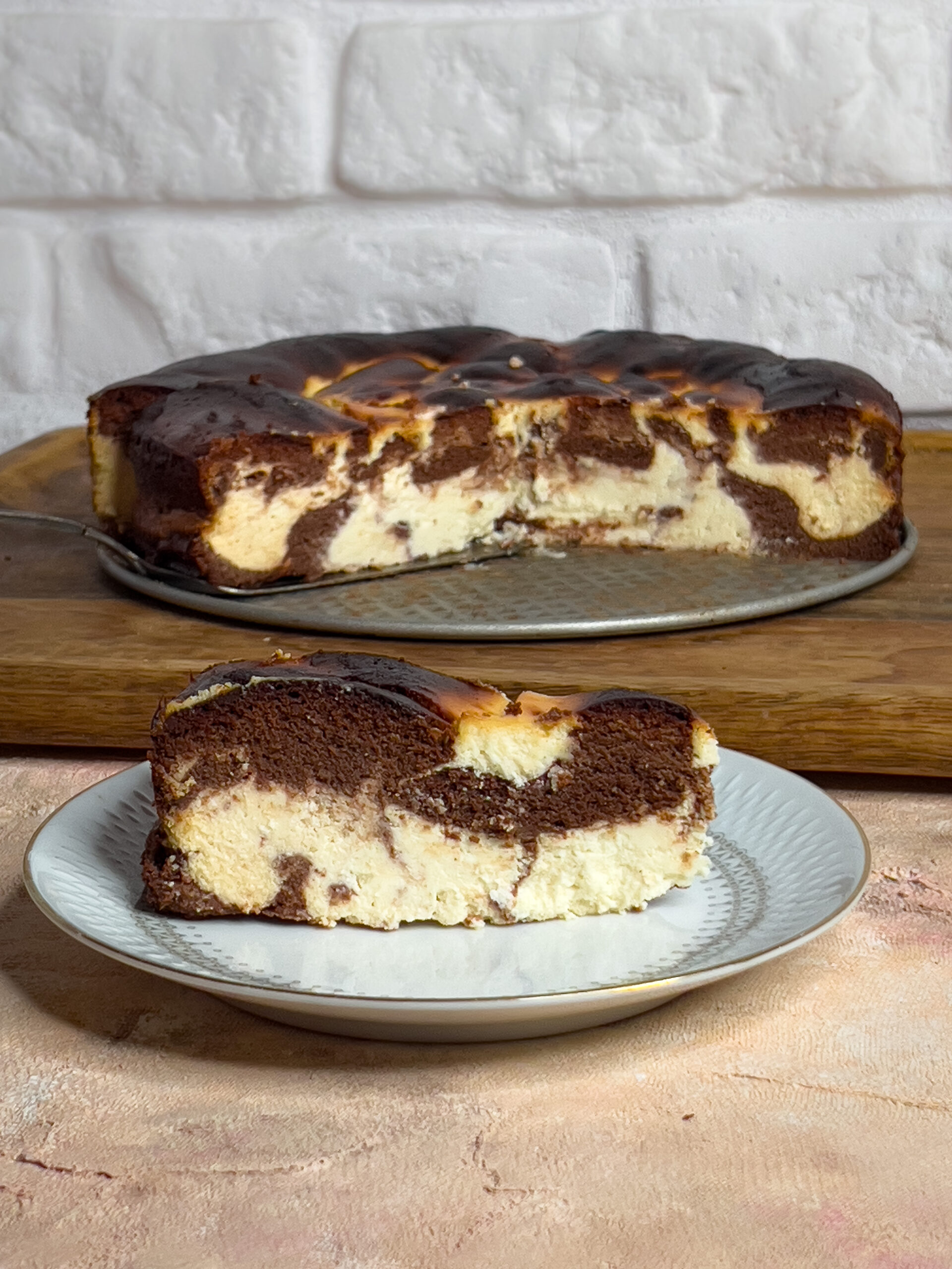 Layer in a Cheesecake Swirl 🧀