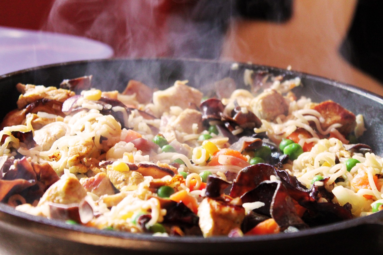 The Joy of Quick Stir-Fry Dishes (image credits: pixabay)