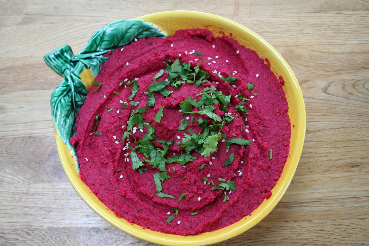 Beet Hummus: A Versatile Base Making a Comeback