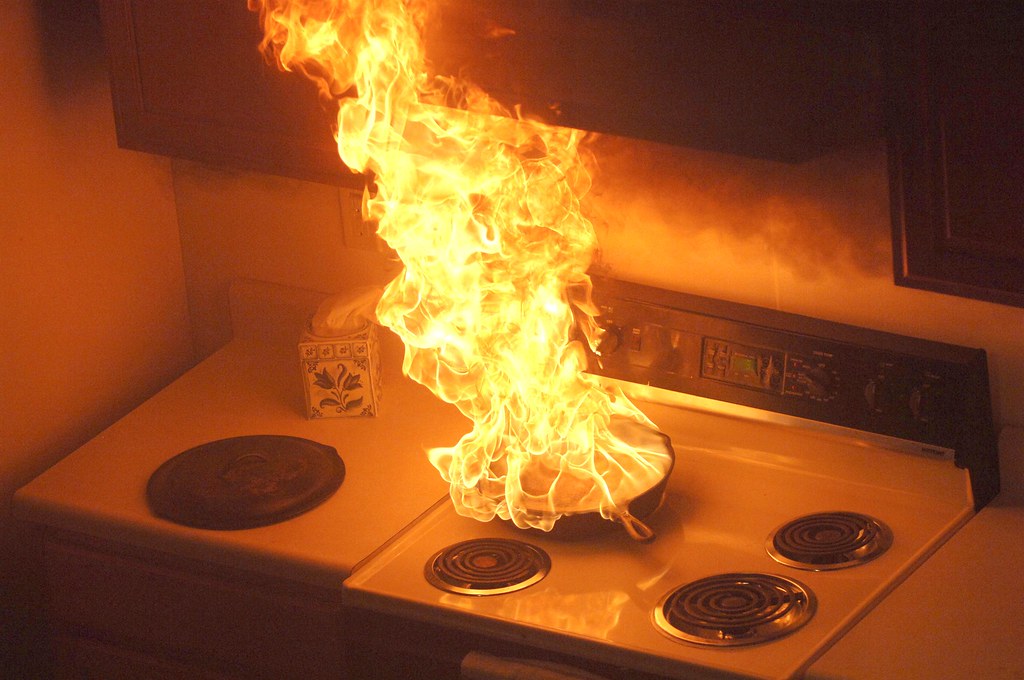 5 Ways You're Using Your Kitchen That Could Be a Fire Risk