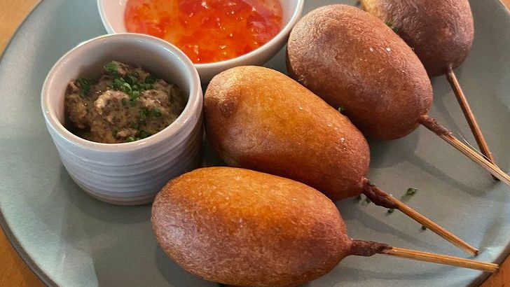 These Bite-Sized Corn Dogs Turn The State Fair Classic Into A Snackable Treat