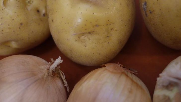 Store Onions And Potatoes Apart To Prevent Sprouting And Rot