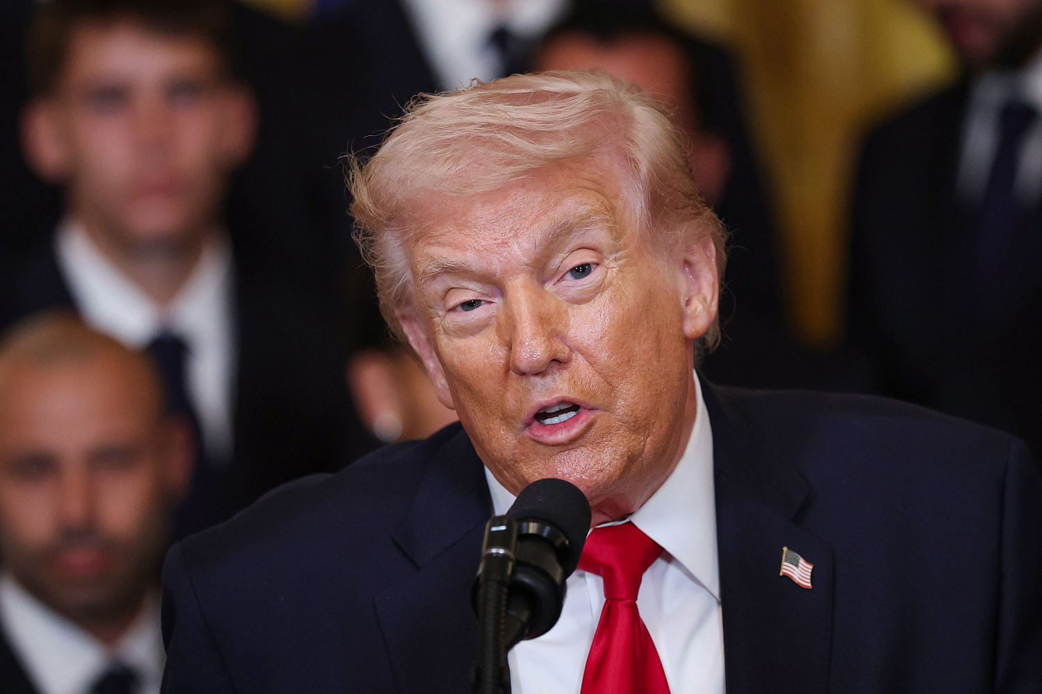 Trump says he wants Iran's leadership structure gone and has preferences for a 'good leader'