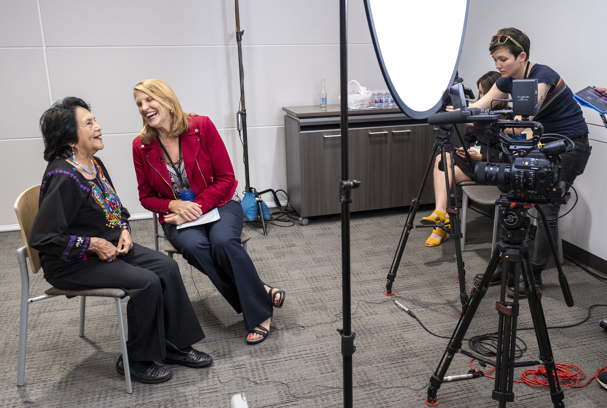 Dolores Huerta speaks out in first public interview since Chavez assault claims