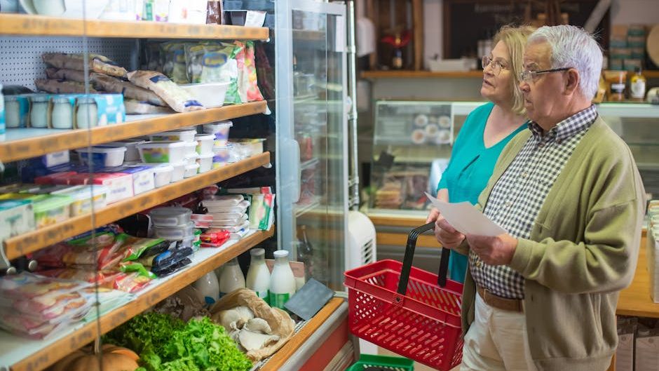 Here's What the Average American Really Spends on Groceries After 65