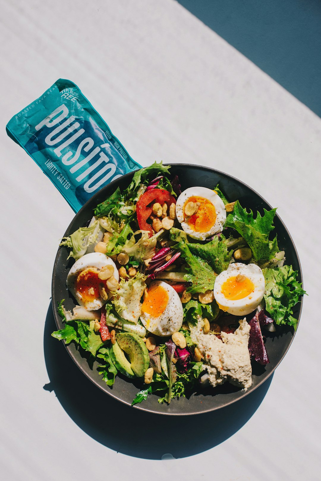 Three words: Triple-egg salad