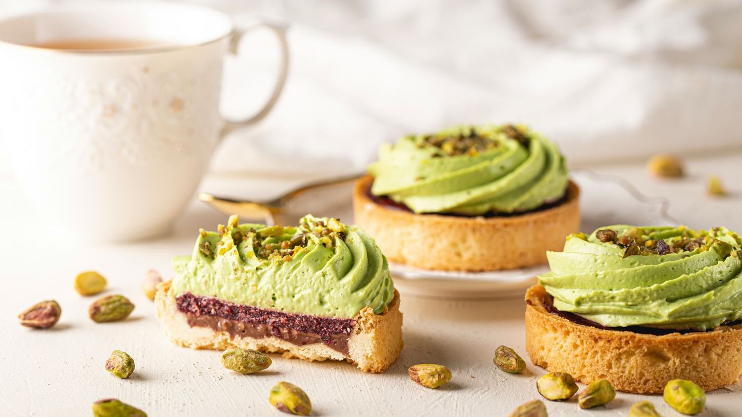 Pistachio-Cardamom Cake