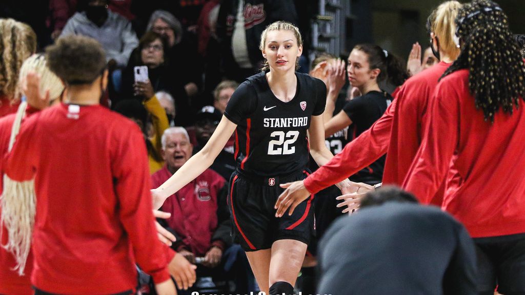 Cameron Brink Goes Viral for Reaction to Blocking Caitlin Clark