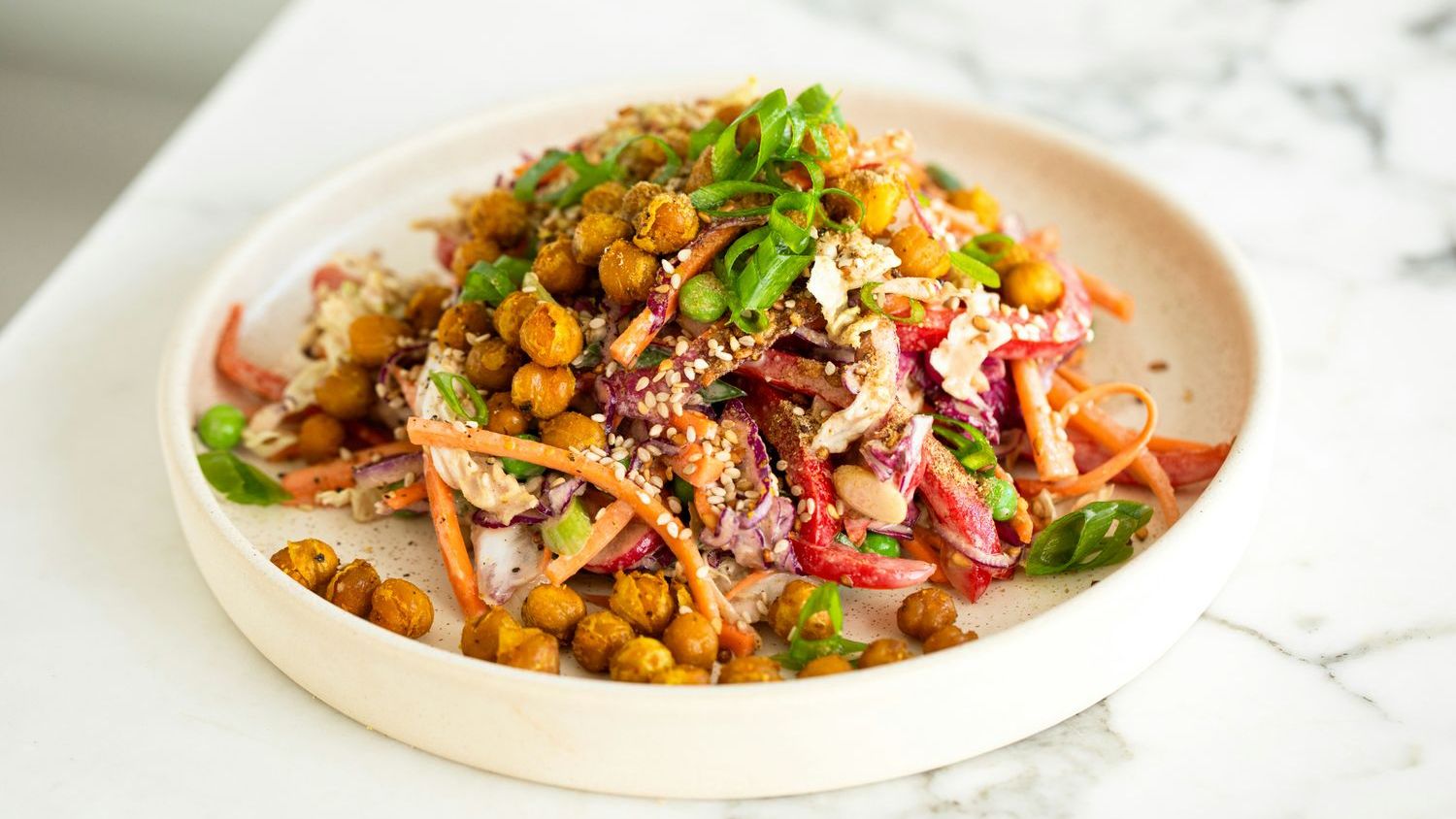 This Summery Chickpea Salad Is Coming for Your Potato Salad