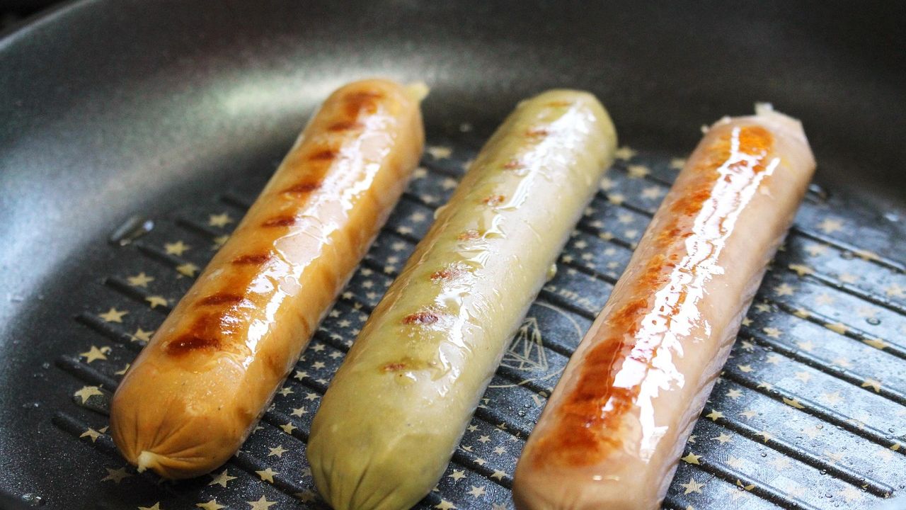 My Dead-Simple Roasted Sausages With Chickpeas and Spinach